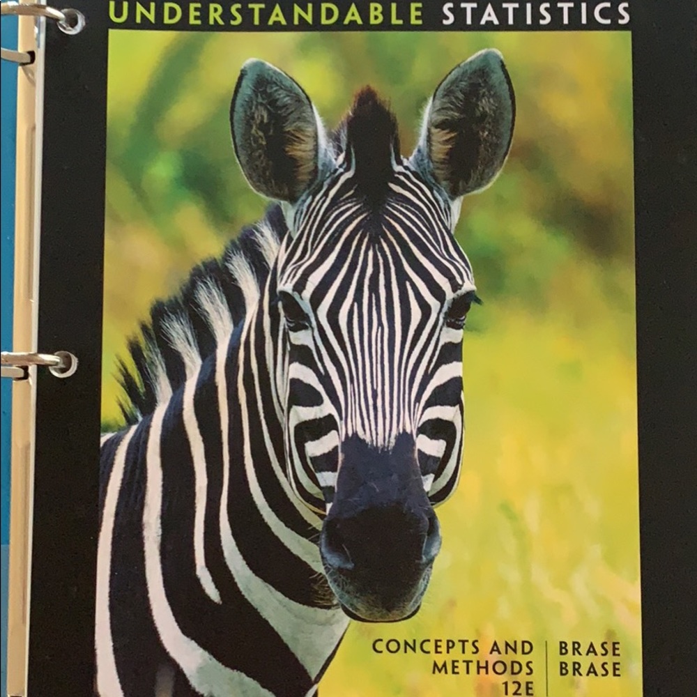 Statistics math textbook